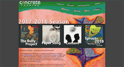 Desktop Screenshot of concretetheatre.ca